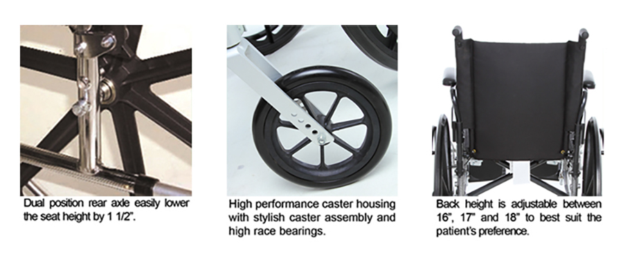 lightweight compact wheelchair
