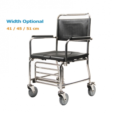 commode chair with wheels for sale